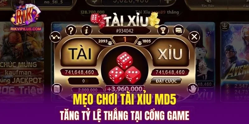 Bí quyết chơi tài xỉu tăng tỷ lệ thắng tại cổng game